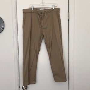 Wax London Beige twill pants